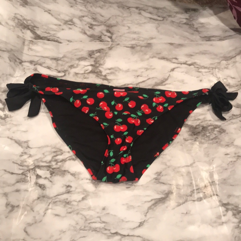Cherry bikini bottoms